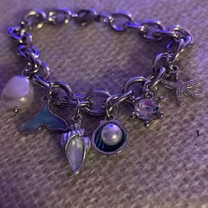 Ocean charm bracelet